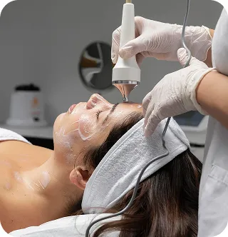 Tratamiento facial con ultrasonido